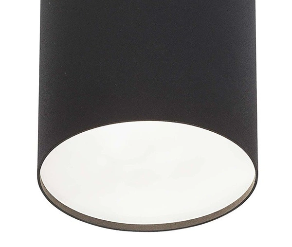 Lampa sufitowa/spot POINT PLEXI BLACK L śr.13cm 6530