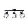 Lampa sufitowa BELUCI 3, czarny/chrom, 3x40W E14, SL.1116