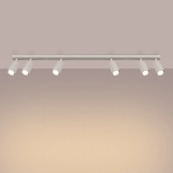 Plafon RING 6L beżowy