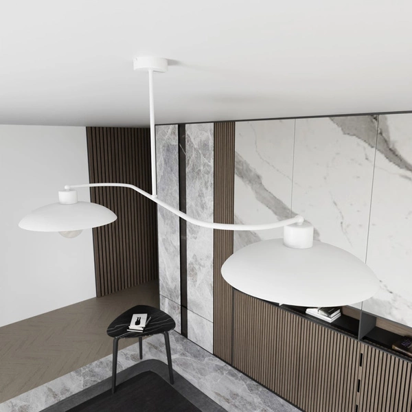 Lampa sufitowa Emibig FOSTER 2 Biały 1354/2