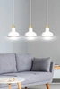 Lampa wisząca Emibig IBOR 3 Biały 1043/3