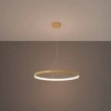 Nowoczesna lampa wisząca RIO 110, złota, 70W LED, barwa ciepła 3000K, TH.218
