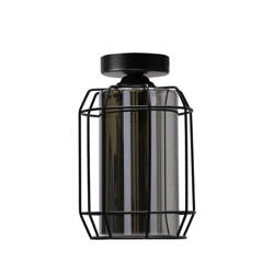 Lampa sufitowa JONERA, 31-08404, czarny/dymiony, 1x40W E27