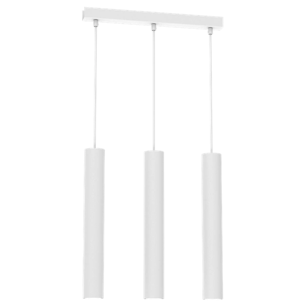 Lampa wisząca HUDSON, MLP8799, biała, 3x8W GU10