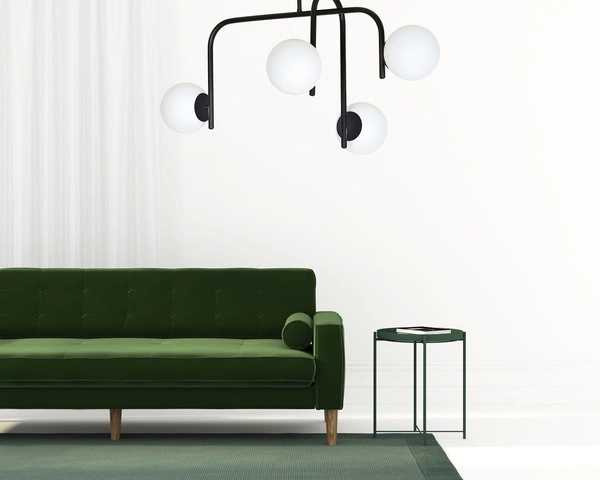 Lampa sufitowa Emibig KALF 4B Czarny 1030/4B