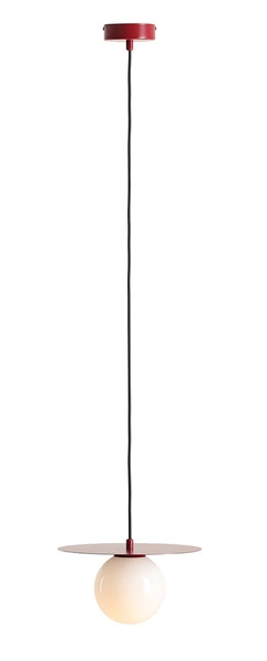 Aldex LAMPA WISZĄCA LOOP RED WINE S E27 | Czerwony 1125G15_S