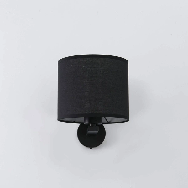 Nowoczesny kinkiet CECINA czarny