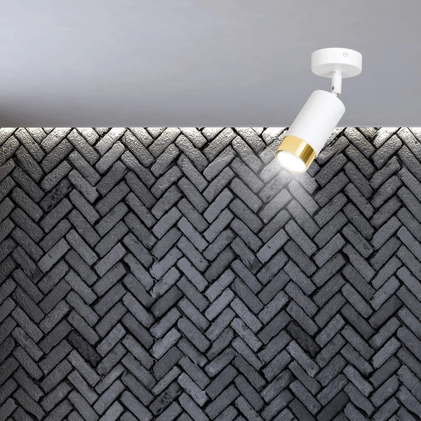 Lampa sufitowa Emibig HIRO 1 WH/GOLD 963/1