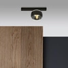 Lampa sufitowa Emibig FIT 1 Czarny/STRIPE 1123/1