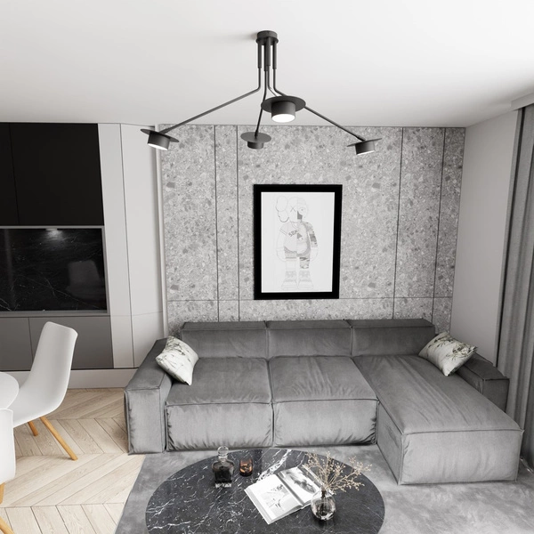 Lampa wisząca Emibig MIZU 4 BL 1448/4