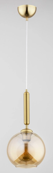 Lampa wisząca ALFA GRALL 250 DREWNIANA 1xE27 25cm | 61102
