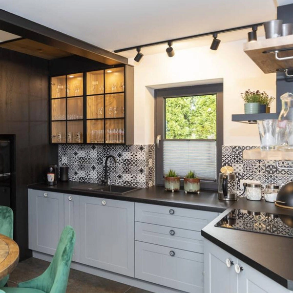 Reflektor czarny do szyno przewodów SNOW