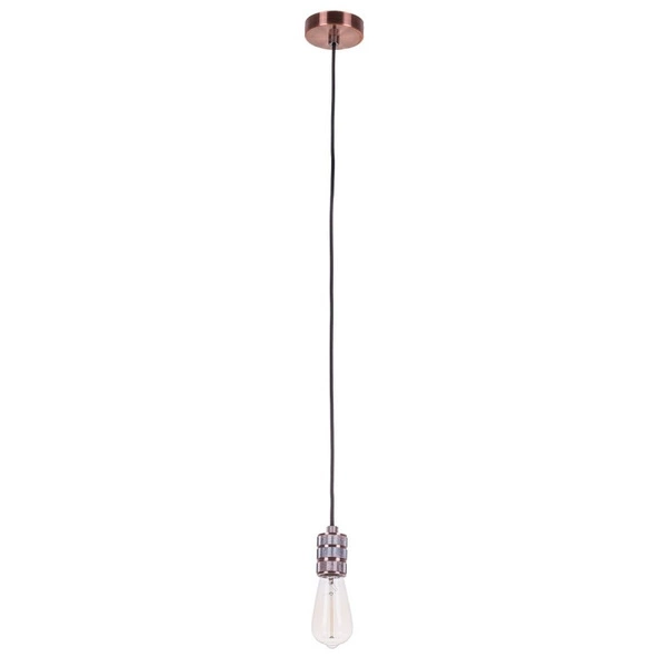 Lampa wisząca MILLENIA śr. 48cm E27 | czerwona miedź