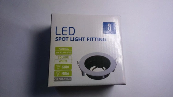 Spot białe oczko downlight 10cm GU10 / MR16