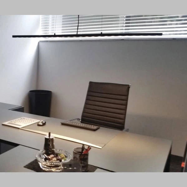 Nowoczesna lampa wisząca HADAR 142A 20W 3000K biała ciepła | Czarna