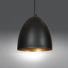 Lampa wisząca Emibig LENOX 1 Czarny / GOLD 410/1