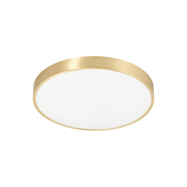 Lampa sufitowa plafon okrągły SIERRA LED 40W śr. 40cm | złoty