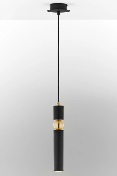 Nowoczesna Lampa wisząca ALAS wys. 120cm 1xG10 14W IP20 | Złoty