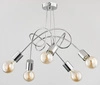 Lampa sufitowa ALFA TANGO CHROM 5xE27 50cm | 24465