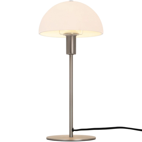 Lampa stołowa ELLEN E14 40W Metal | Stal szczotkowana