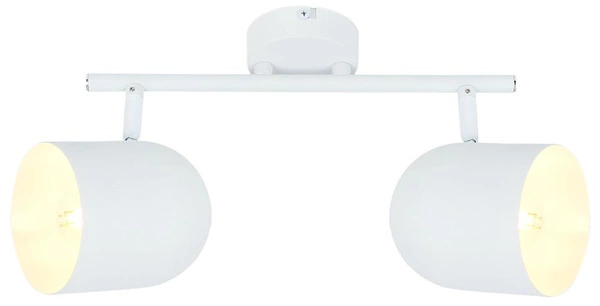 Nowoczesna lampa sufitowa AZURO listwa 92-63250 biała 2xE27