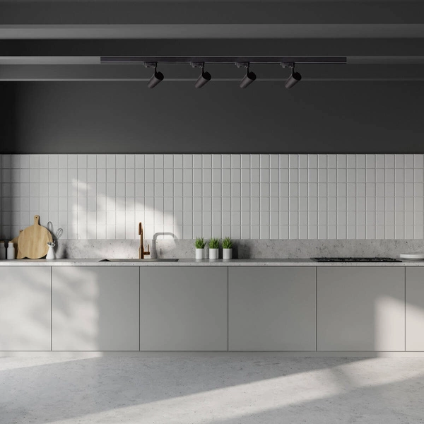 Zestaw szynoprzewodu trójfazowego ICE SET, czarny, 4x50W GU10