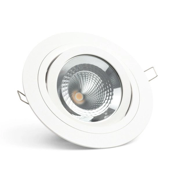 Oprawa wpuszczana PRESCO RO 6W ciepła 3000K śr. 9,2cm