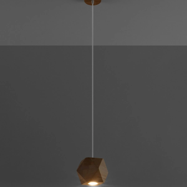 Lampa wisząca WOODY naturalne drewno SL.1011