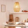 Lampa Wisząca Boho Z Plecionego papieru Abruzzo Giula 30cm E27