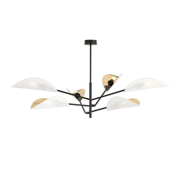Lampa sufitowa Emibig VENE 6 Biały/GOLD 1159/6