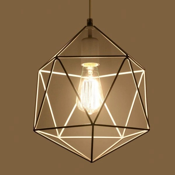 Lampa Wisząca GASPARE Biała Stal, E27 60W, SL.0290