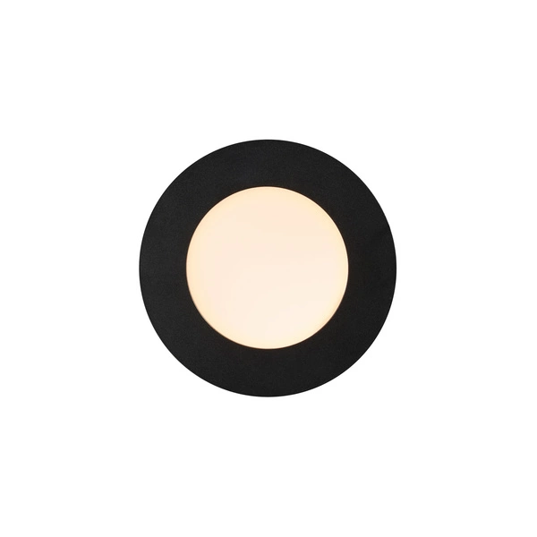 Oprawa wpuszczana LEONIS LED 2700K Biała ciepła Plastik | Czarny