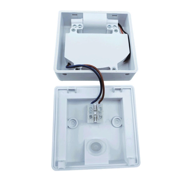 Kinkiet zewnętrzny LED FLIP 15W IP65 czujnik ruchu PIR | biały