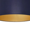 Nowoczesna lampa sufitowa BEN NAVY BLUE/GOLD 3xE27 MLP6457
