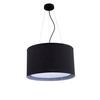 Lampa wisząca MILK, czarna, 4x60W E27