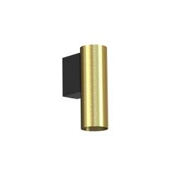 Kinkiet FOURTY WALL S 12cm GU10 R35 | mosiężny/czarny 10748