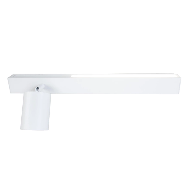 Kinkiet Magnet 9W+1xGU10 3000/4000K Biały Lewy