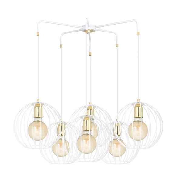 Lampa wisząca Emibig ALBIO 6 Biały 145/6