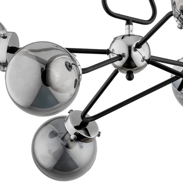 Lampa sufitowa ALFA TRYMER CHROM 6xE14 72cm | 62167