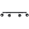 Nowoczesna lampa sufitowa OCULARE 4L SL.0447 Czarna 4xGU10