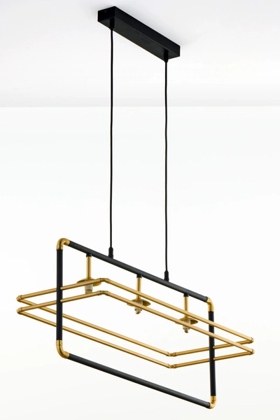 Nowoczesna Lampa wisząca FIORI wys. 115cm 3xG9 14W IP20 | Złoty