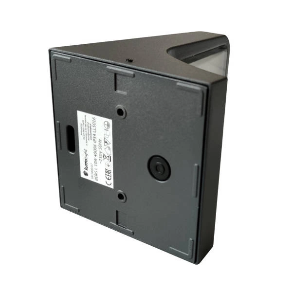 Kinkiet zewnętrzny natynk LED BERG L 10W 4000K IP54 | grafit