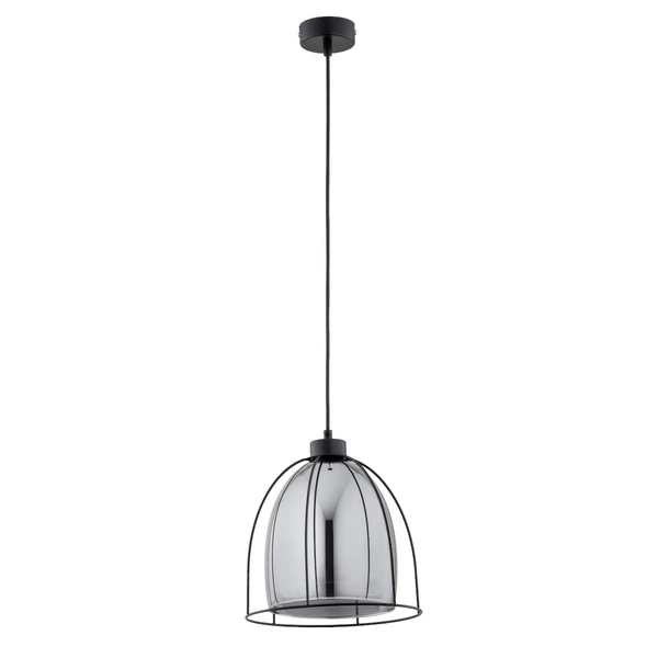 Lampa wisząca ALFA MARX CZARNA 1xE27 24cm | 61242
