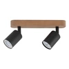 Lampa sufitowa TOP WOOD 3291 2xGU10 czarna 3291
