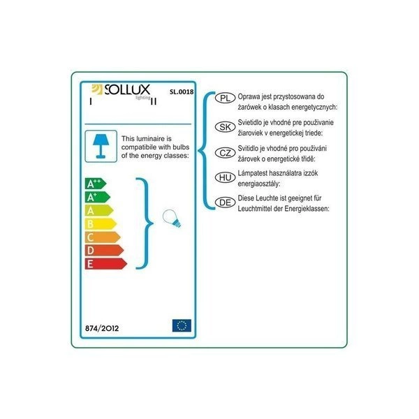 Sollux Plafon ORBIS 1 Aluminium szary 12W LED , SL.0018