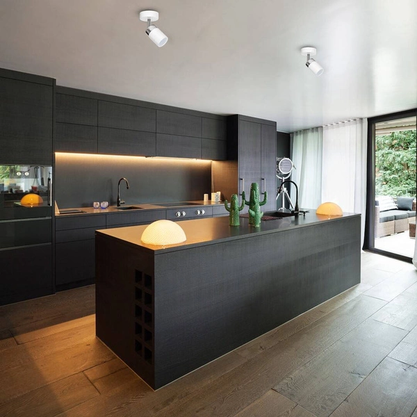 Kinkiet nowoczesny reflektorek tuba JOKER biały