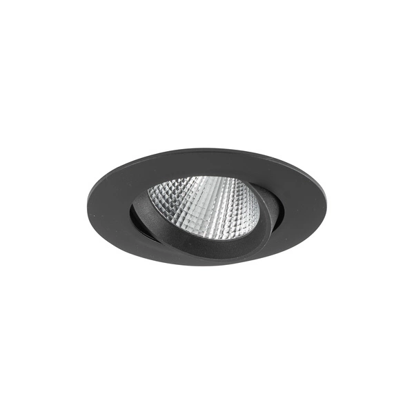 Lampa wpuszczana EGINA LED szer. 9cm 5W barwa neutralna 4000K | czarny 10550