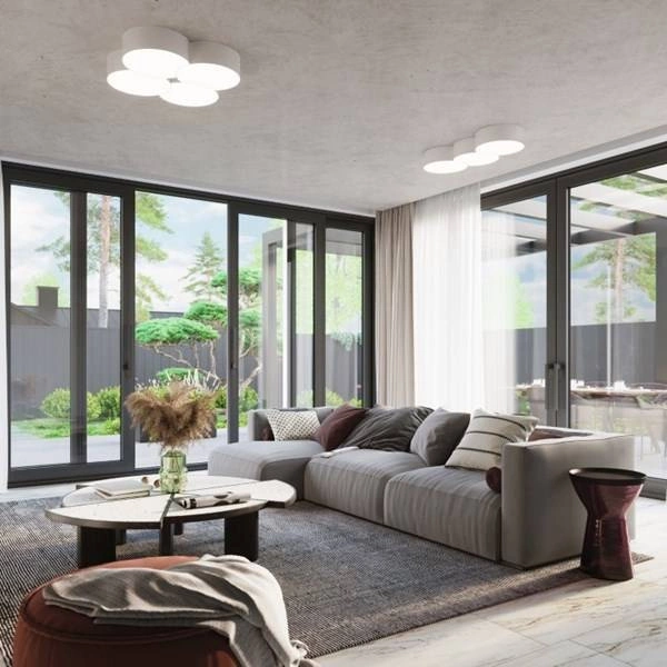 Plafon CIRCLE 4, SL.1053, biały, 8x60W E27