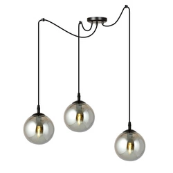 Lampa wisząca Emibig GIGI 3 BL GRAFIT 937/3