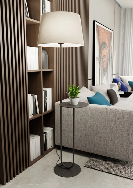 Lampa podłogowa Emibig HOTEL LP BEIGE 1421/LP1